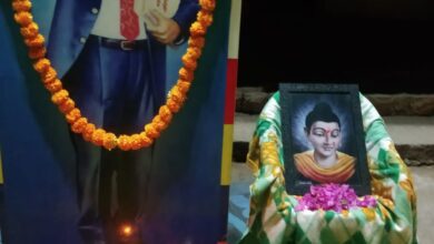 Photo of कोठारी (सिंद) येथे भिमजयंती उत्साहात साजरी….