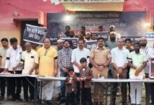 Photo of पहलगाम दहशतवादी हल्ल्यातील बळींना माहूर मध्ये श्रद्धांजली…!