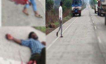 Photo of बोअरवेल मशीनवाहक ट्रकची दुचाकीस जोराची धडक ; भिषण धडकेत दुचाकीवरील दोघे गंभीर…
