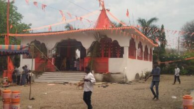 Photo of प्राचीन हनुमान मंदीर तुळशी येथे हनुमान जन्मोत्सव उत्साहात साजरा…