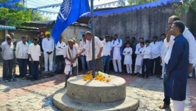 Photo of माहूर तालुक्यात विविध ठिकाणी डॉ. बाबासाहेब आंबेडकर यांची 135 वी जयंती उत्साहात साजरी.. 