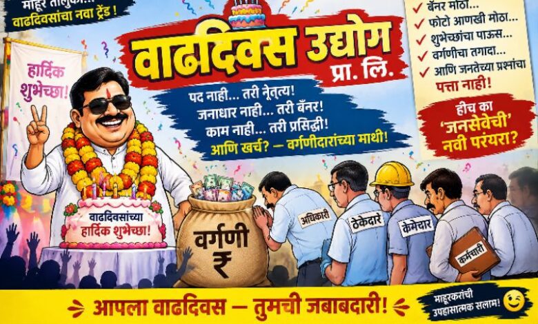 Photo of लुचाटगीरीचा कळस..? किनवट – माहूर तालुक्यात लहानमोठ्या स्वयंघोषित नेत्यांचेही वाढदिवस वर्गणीतून..! ठेकेदार व कर्मचारी वर्गातून बोंबाबोंब….!!